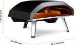 Ooni Koda 16 Gas-Pizzaofen – Outdoor-Profi für bis zu 40 cm Pizzen – L-förmiger Brenner – 500°C in 20 Minuten – 50 mbar Deutschland/Österreich-Version – Energieeffizienzklasse A+++ - Image 3