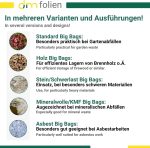 dm-folien Holz-Big Bag (10er Set) – 100 x 100 x 160 cm | 1.000 kg Traglast | Robuste Big Packs für Brennholz mit Netzgewebe & Sternboden | Stabil & Wiederverwendbar - Image 7