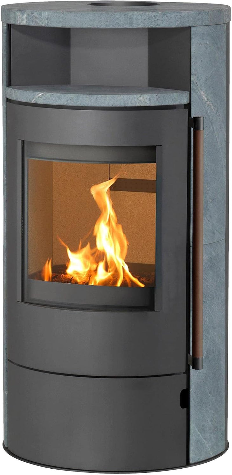 f4104de46218b70af45ade51f02830b2.jpg H&M Germany Munich Max Kaminofen – 8 kW – Moderner Speicherofen mit Speckstein-Verkleidung – Energieeffizienzklasse A+ – Dauerbrand-fähig – Für bis zu 200 m² - Image 1