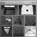 WILLOWYBE Tragbares Outdoor-Sauna-Set – Faltbares Saunazelt mit hocheffizientem Holzofen - Image 4