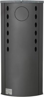 Thermia Hamburg V4 Kaminofen – 7 kW – Moderner Speicherofen mit Natursteinverkleidung – Energieeffiziente Heizlösung bis 300 m³ – Kompaktes, zeitloses Design - Image 4