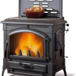 La Nordica Isotta con cerchi EVO Kaminofen – 11,9 kW – Massiver Guss-Kamin mit Kochplatte – Energieeffizienzklasse A+ – Hocheffiziente Verbrennung – Rustikales Design